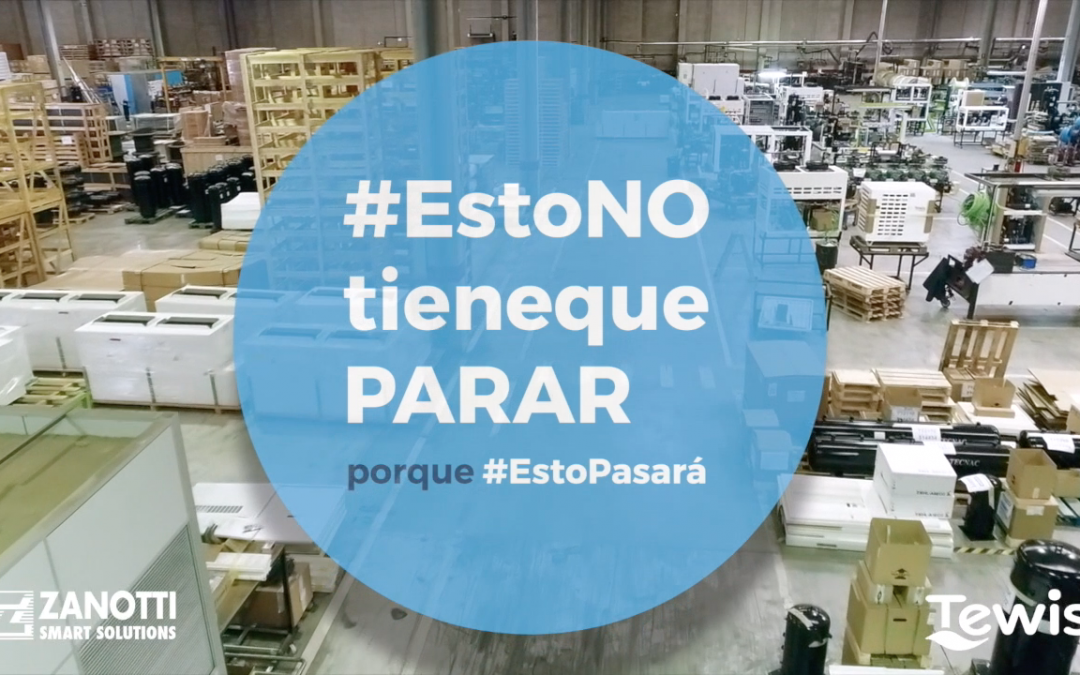 Tewis y Zanotti Smart Solutions se suman a la iniciativa #EstoNOtienequePARAR